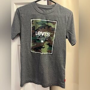 Levi's Kids Gray Camo T-Shirt